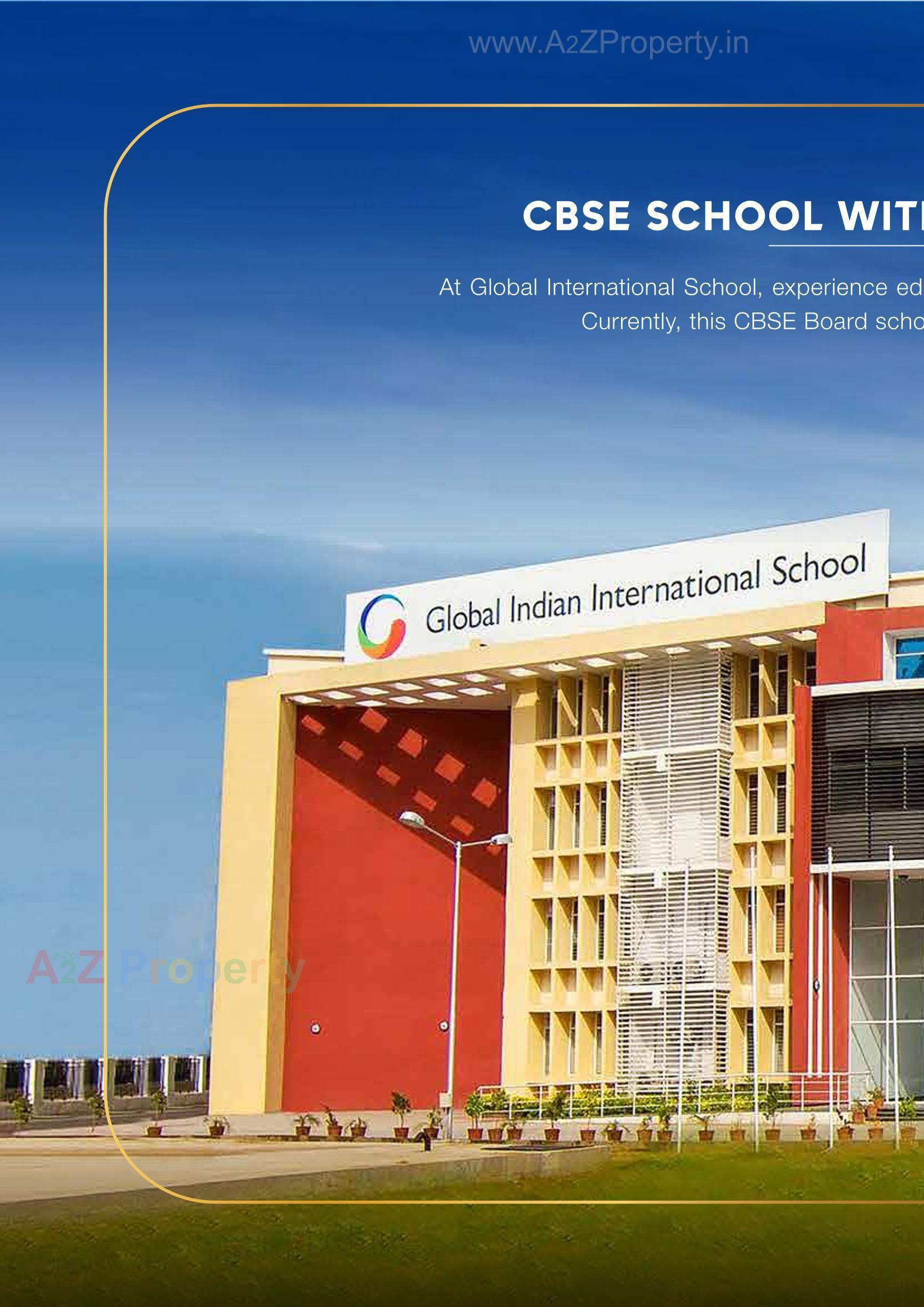 3D Elevation of real estate project Celeste located at Jagatpur-chainpur-tragad, Ahmedabad, Gujarat