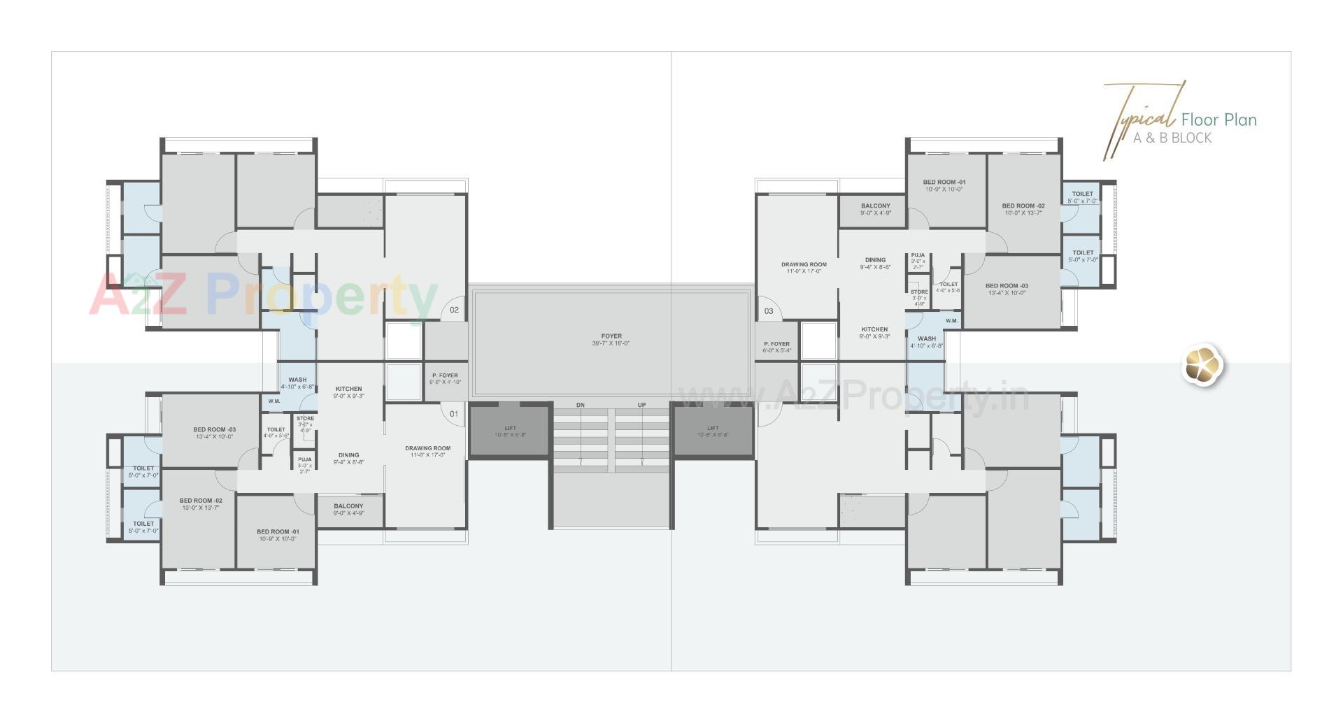 Layout of real estate project Celestia located at Vadaj, Ahmedabad, Gujarat