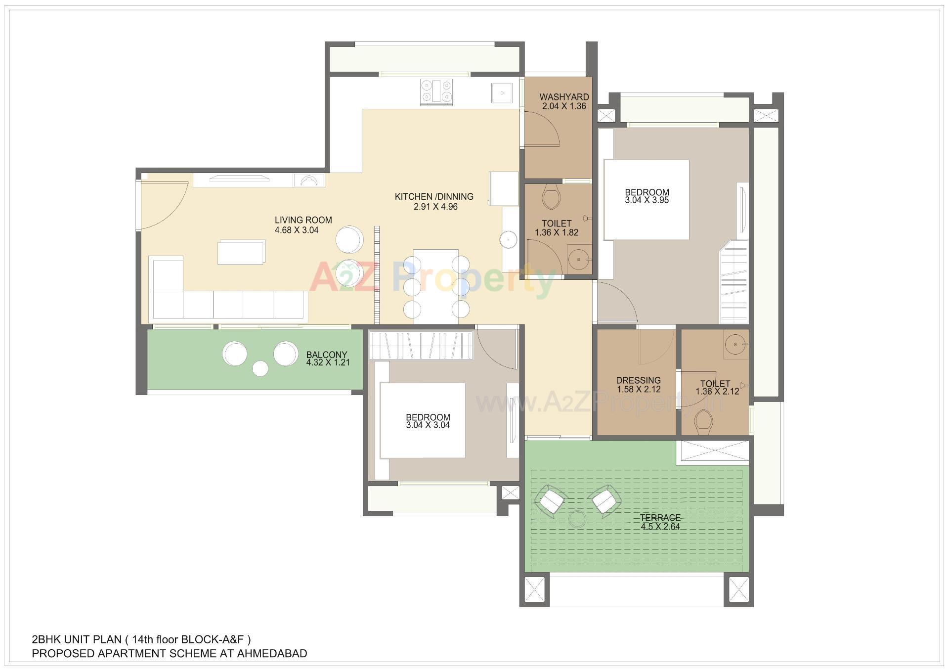 Layout of real estate project Celestial Living located at Shilaj, Ahmedabad, Gujarat