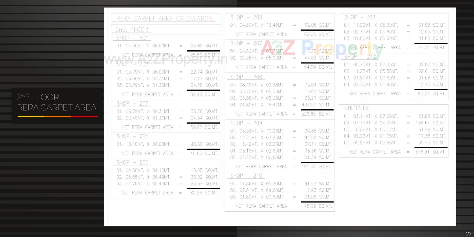  of real estate project Center Point located at Khodiyar, Ahmedabad, Gujarat