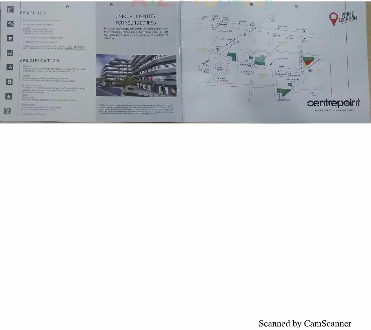  of real estate project Centrepoint located at Ghatlodia, Ahmedabad, Gujarat