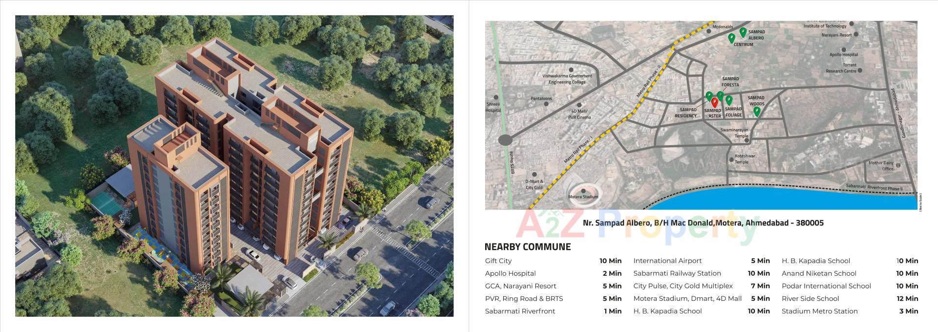  of real estate project Centrum By Sampad located at Motera, Ahmedabad, Gujarat