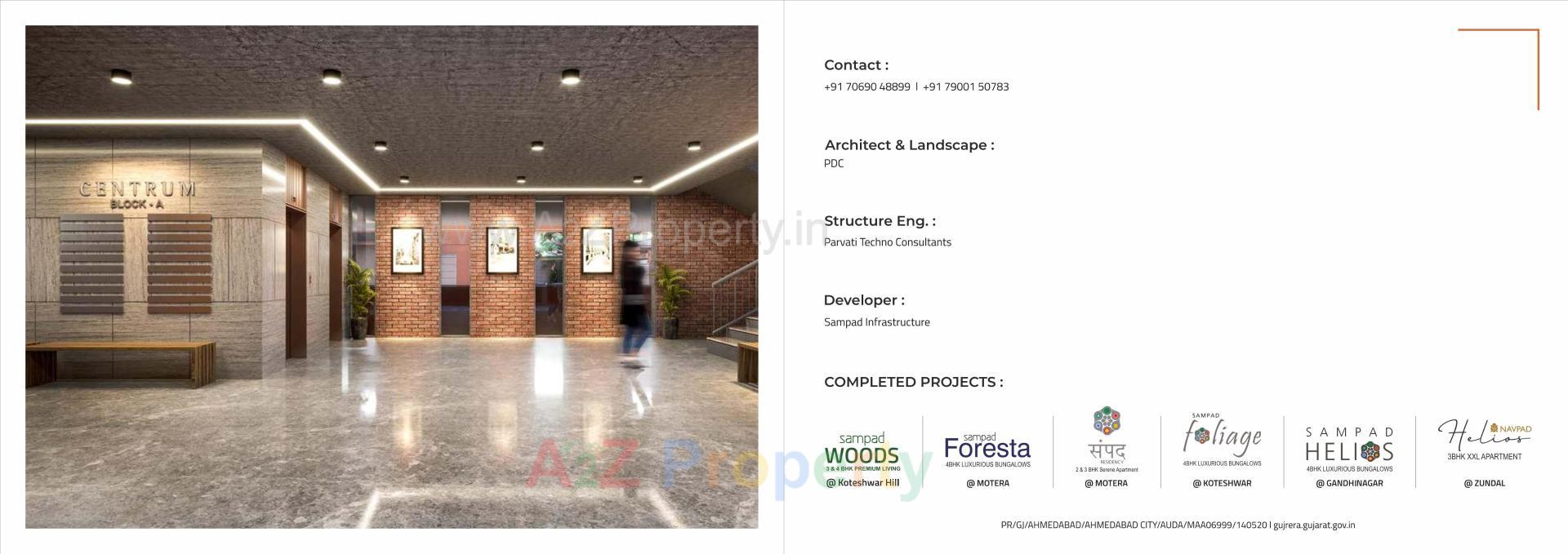  of real estate project Centrum By Sampad located at Motera, Ahmedabad, Gujarat