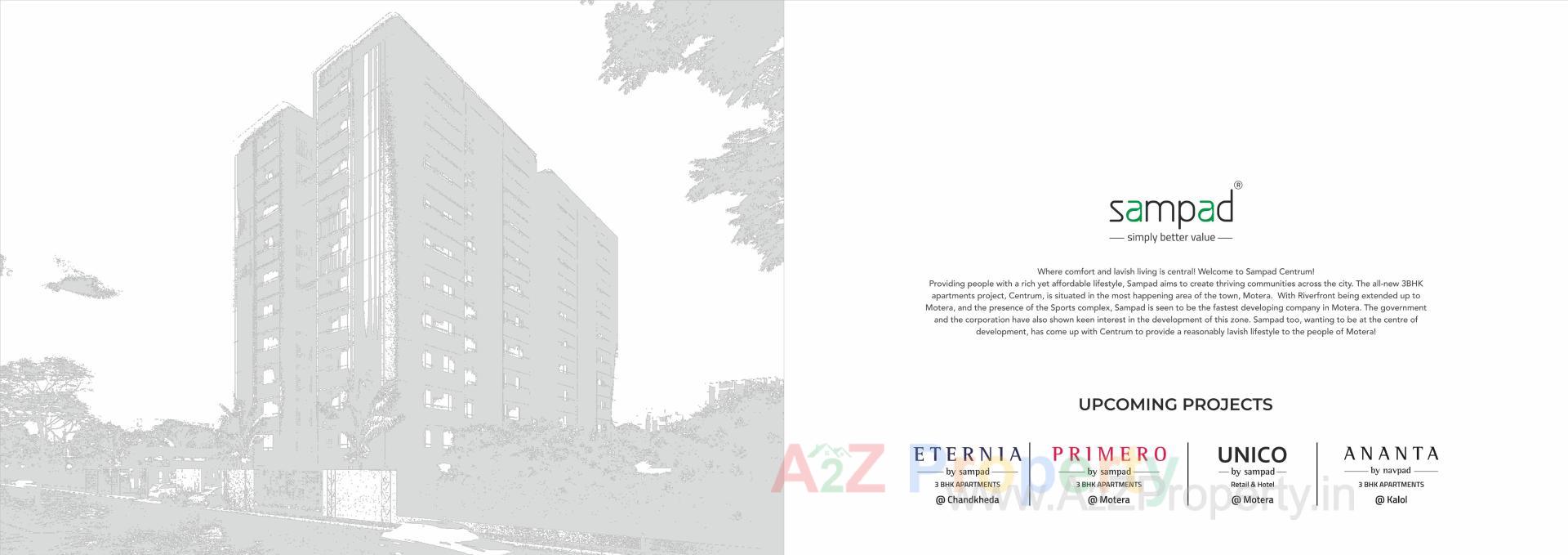  of real estate project Centrum By Sampad located at Motera, Ahmedabad, Gujarat