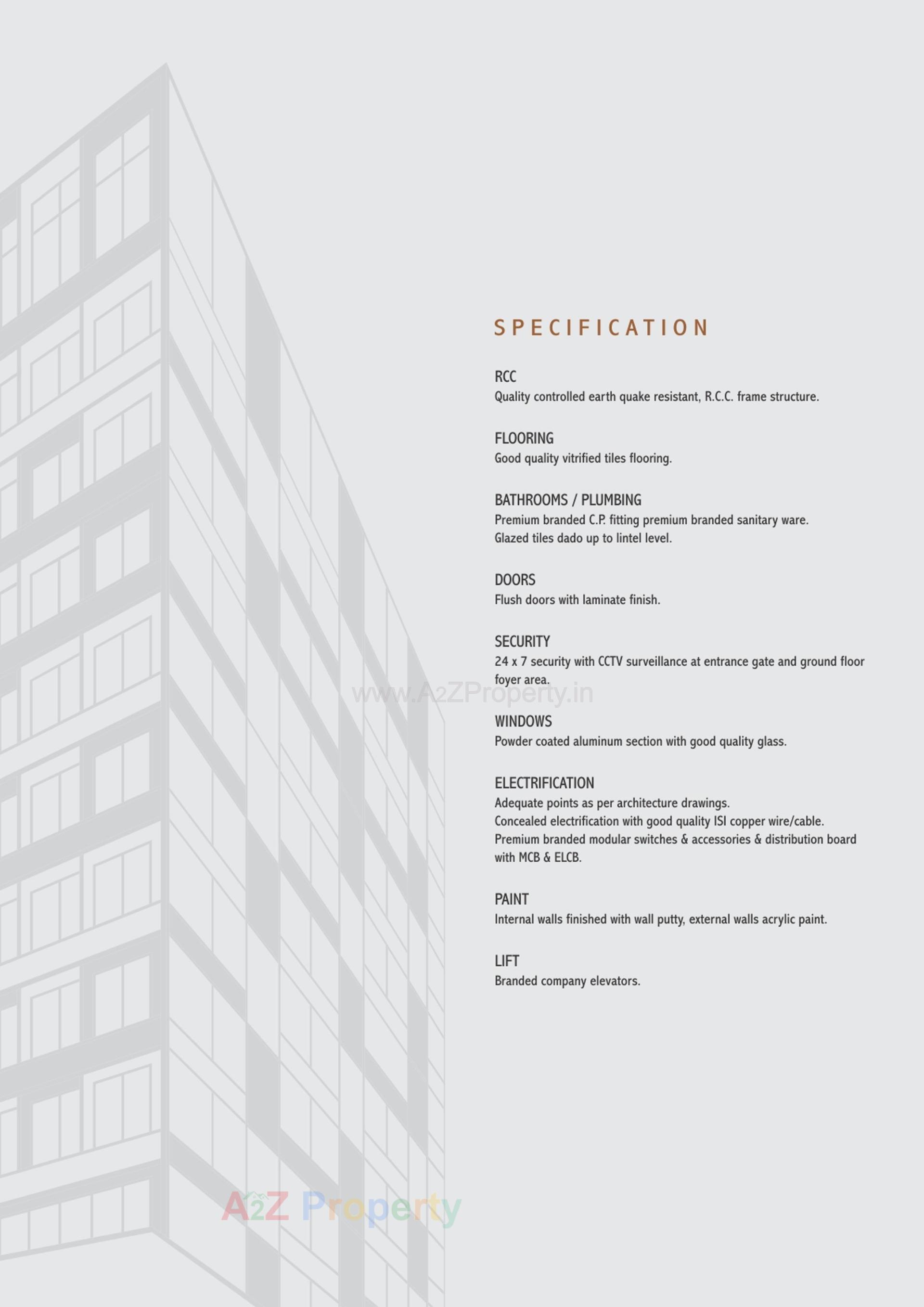  of real estate project Centrum Heights located at Wadaj, Ahmedabad, Gujarat