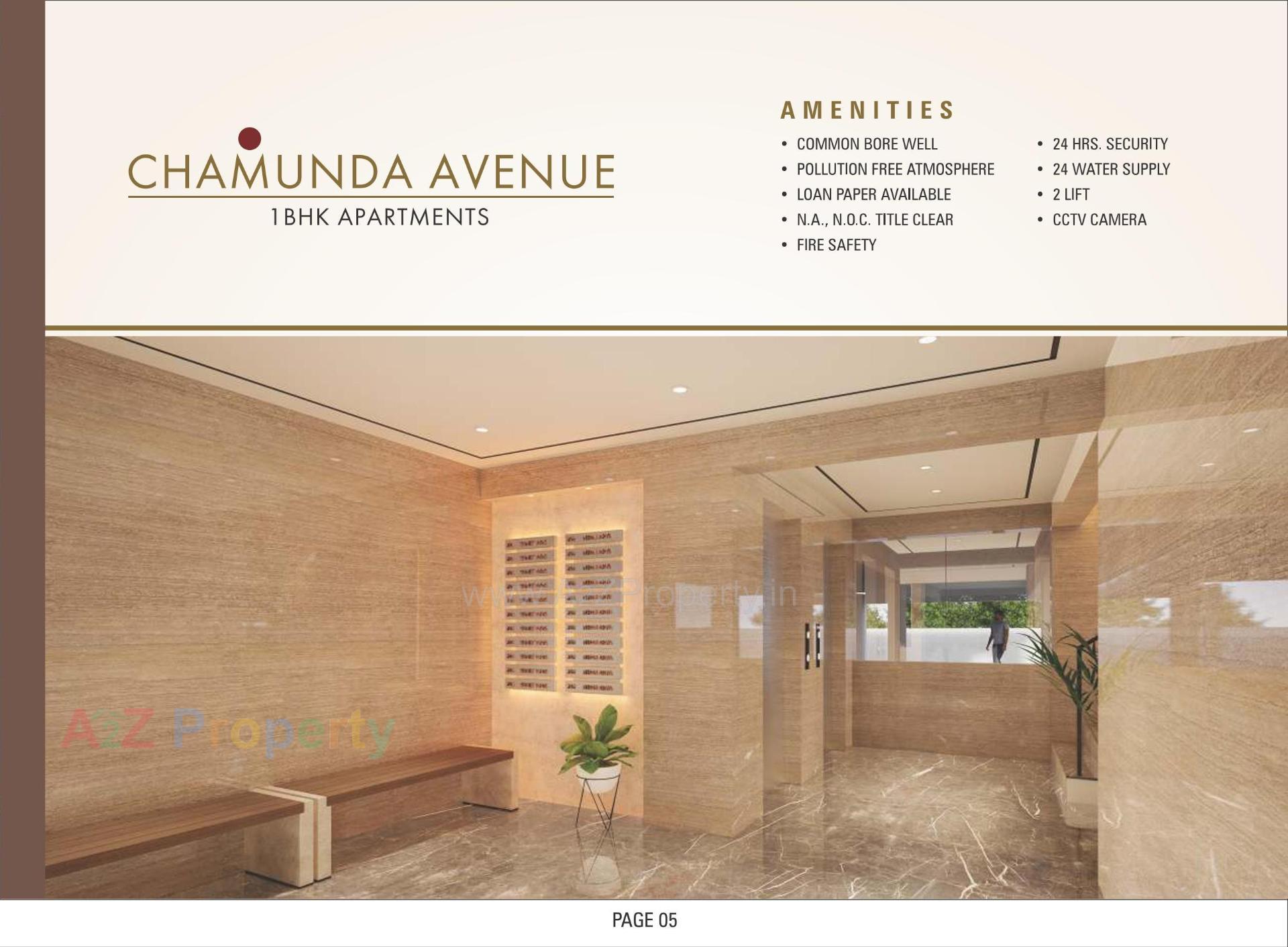 3D Elevation of real estate project Chamunda Avenue located at Vatva, Ahmedabad, Gujarat