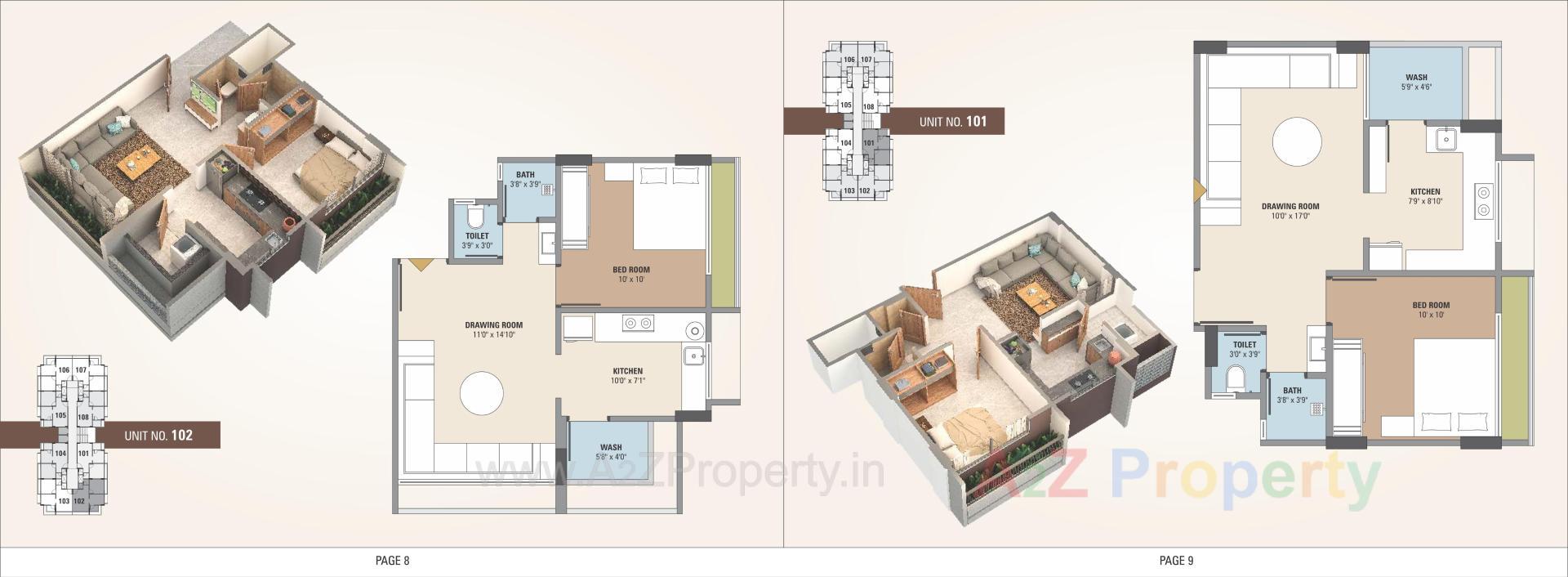 Layout of real estate project Chamunda Avenue located at Vatva, Ahmedabad, Gujarat