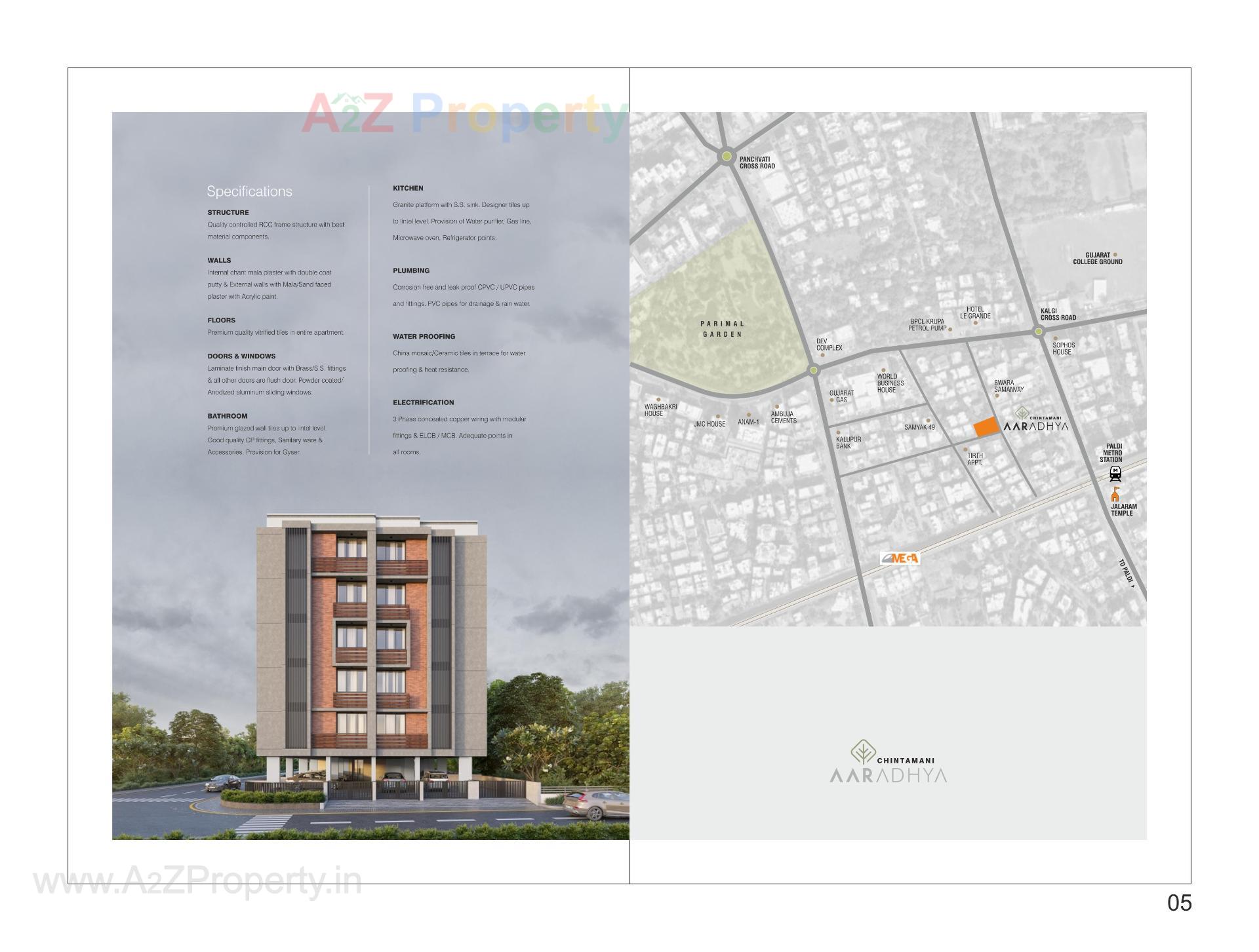  of real estate project Chintamani Aaradhya located at Chhadavad, Ahmedabad, Gujarat