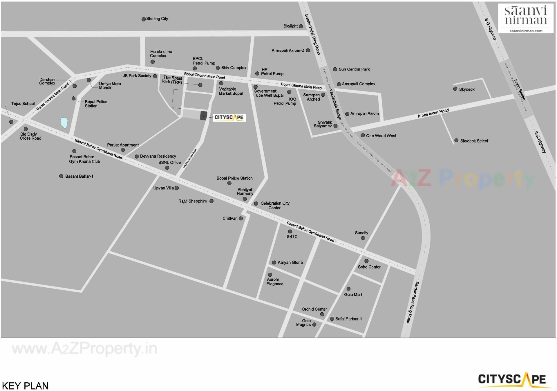  of real estate project Cityscape located at Bopal, Ahmedabad, Gujarat