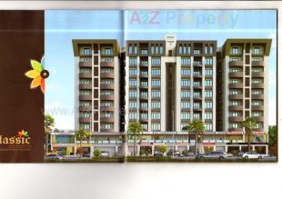 Elevation of real estate project Classic Heights located at Maktampura, Ahmedabad, Gujarat