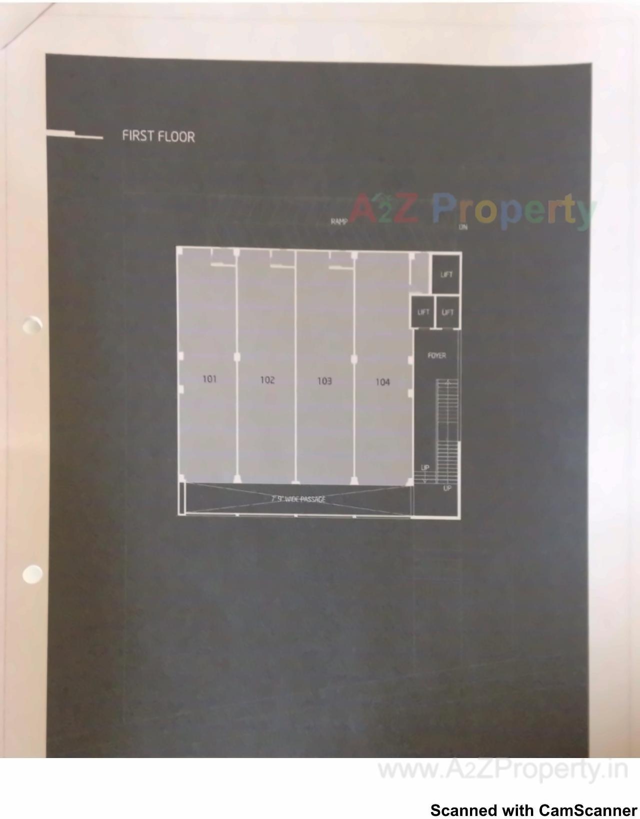 Layout of real estate project Clay Walls located at Thaltej, Ahmedabad, Gujarat