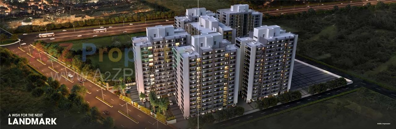 3D Elevation of real estate project Cloud located at Ambawadi, Ahmedabad, Gujarat
