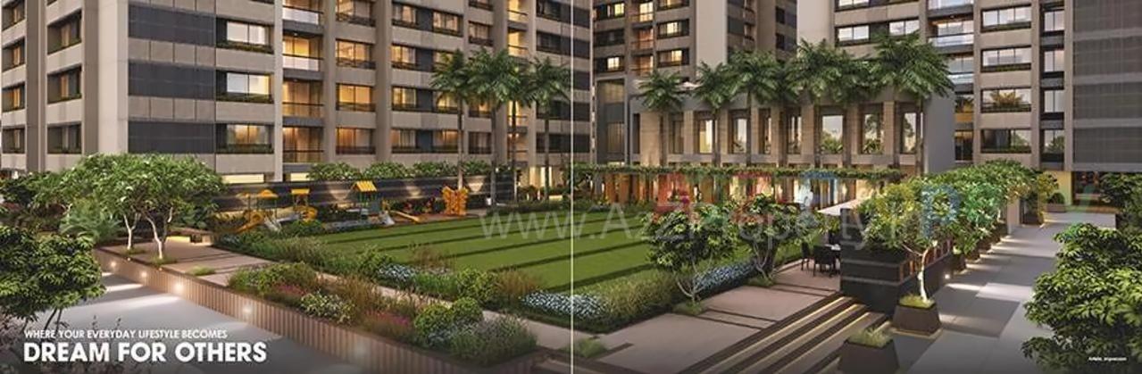 3D Elevation of real estate project Cloud located at Ambawadi, Ahmedabad, Gujarat