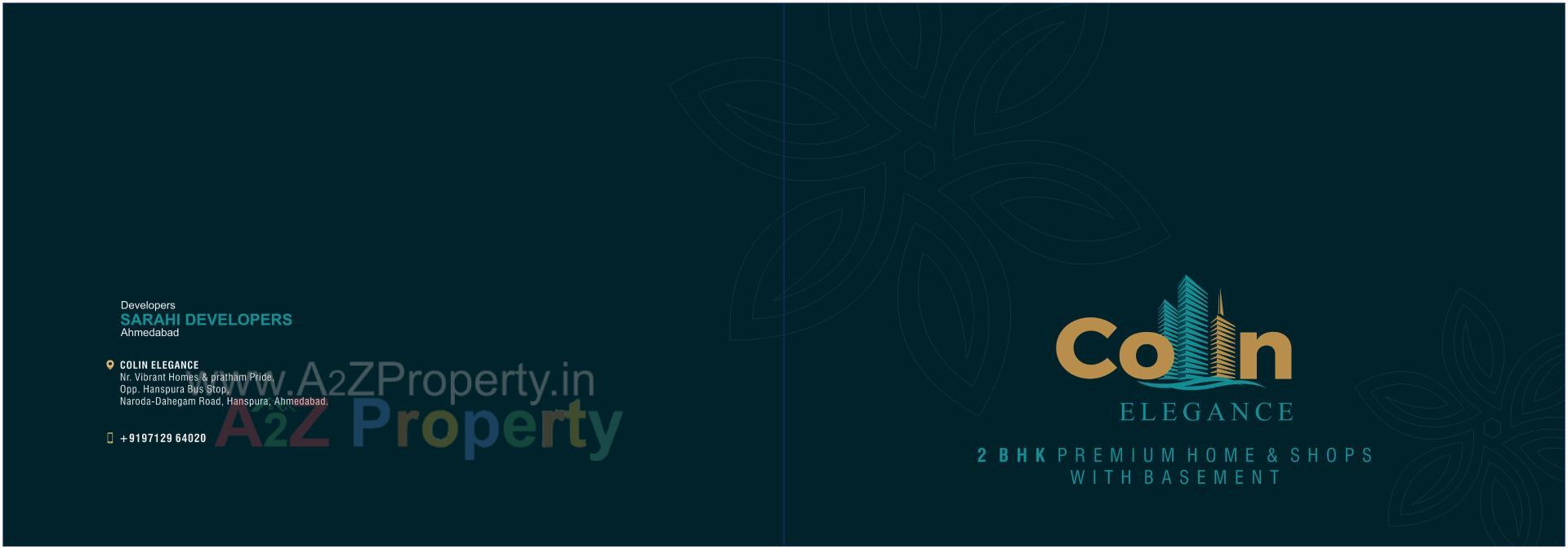  of real estate project Colin Elegance located at Hanspura, Ahmedabad, Gujarat