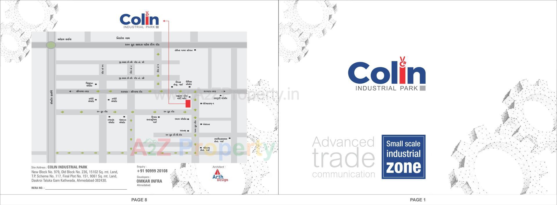  of real estate project Colin Industrial Park located at Kathwada, Ahmedabad, Gujarat