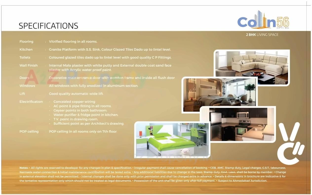  of real estate project Colin located at Motera, Ahmedabad, Gujarat