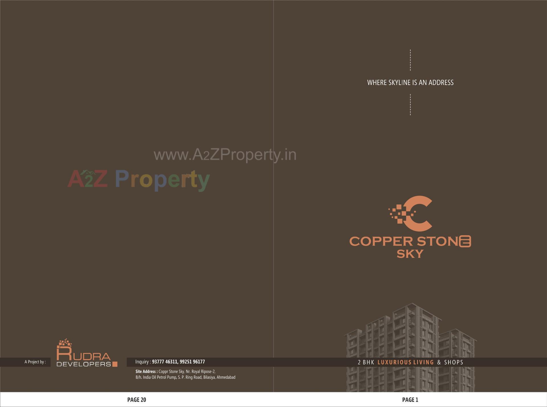  of real estate project Copper Stone Sky located at Billasiya, Ahmedabad, Gujarat