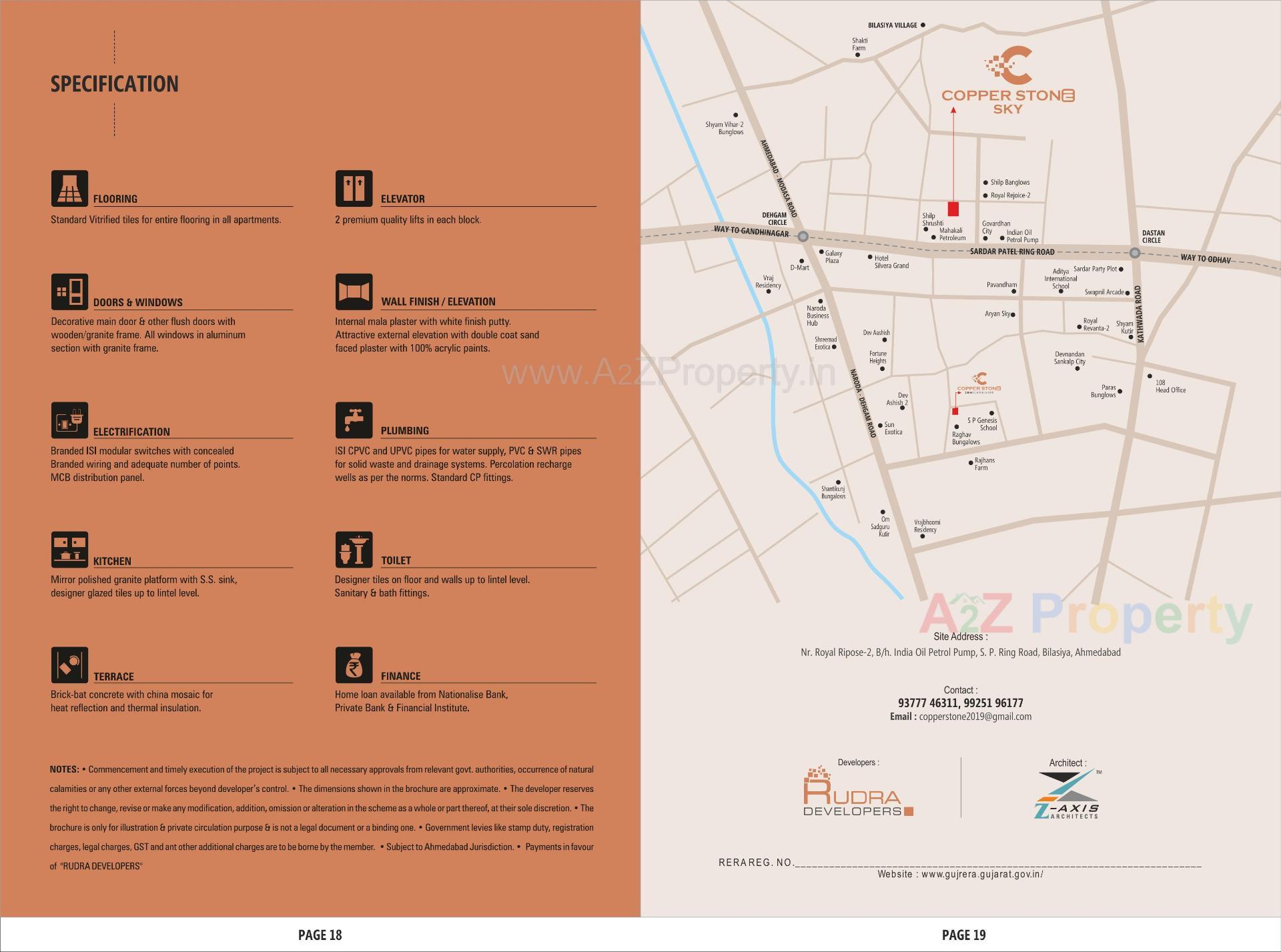  of real estate project Copper Stone Sky located at Billasiya, Ahmedabad, Gujarat