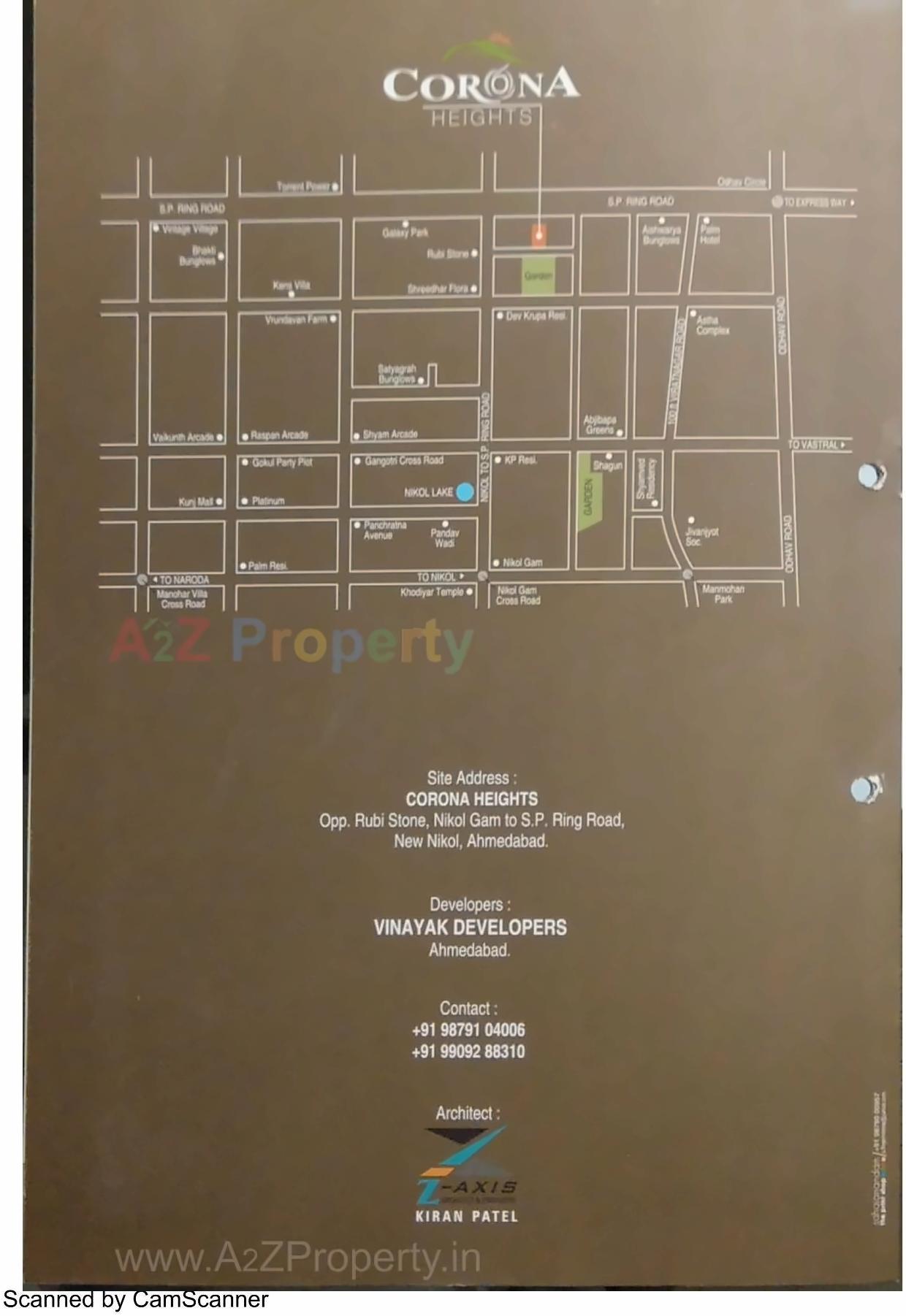  of real estate project Corona Heights located at Nikol, Ahmedabad, Gujarat