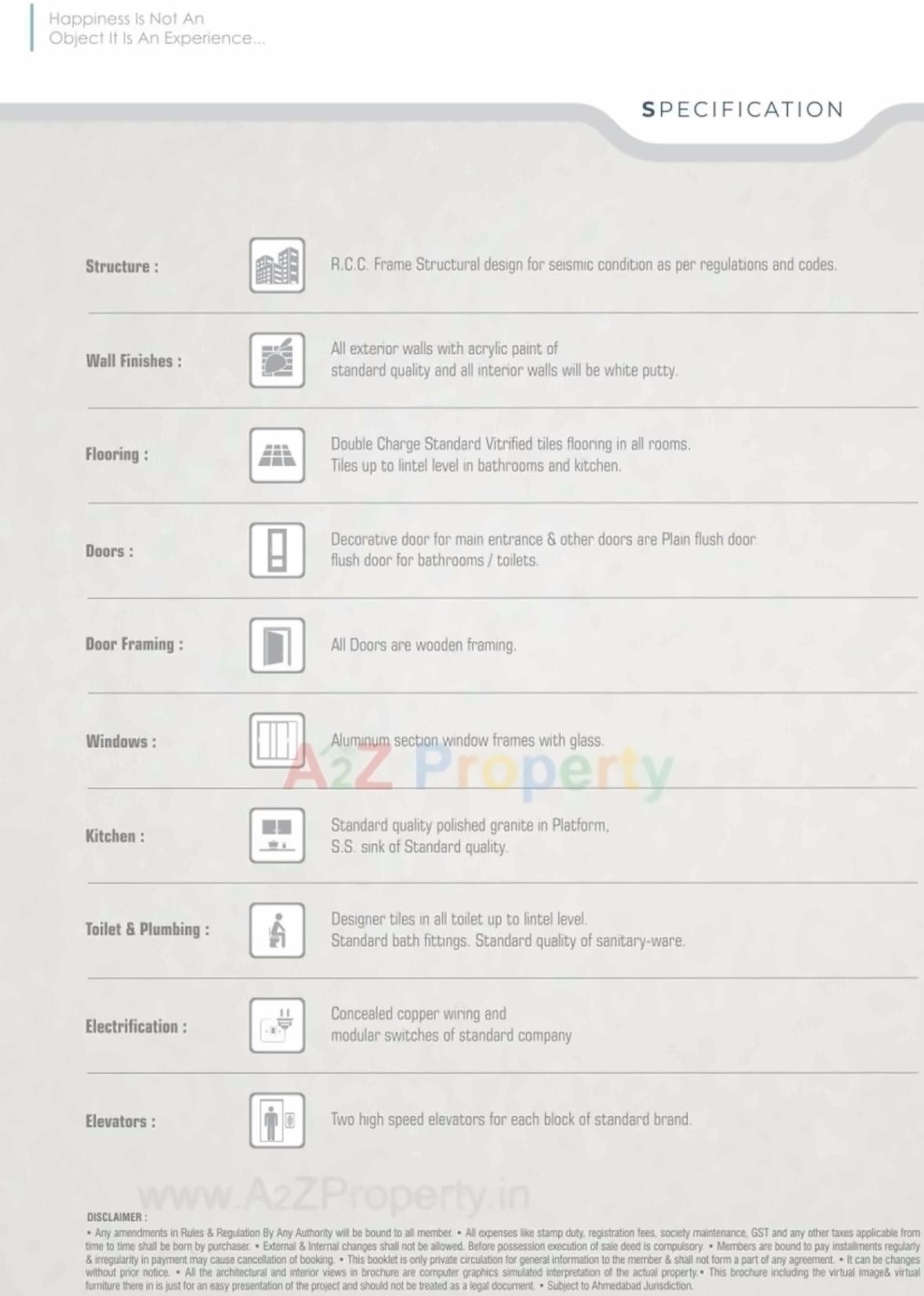 Amenities of Corus Exotica