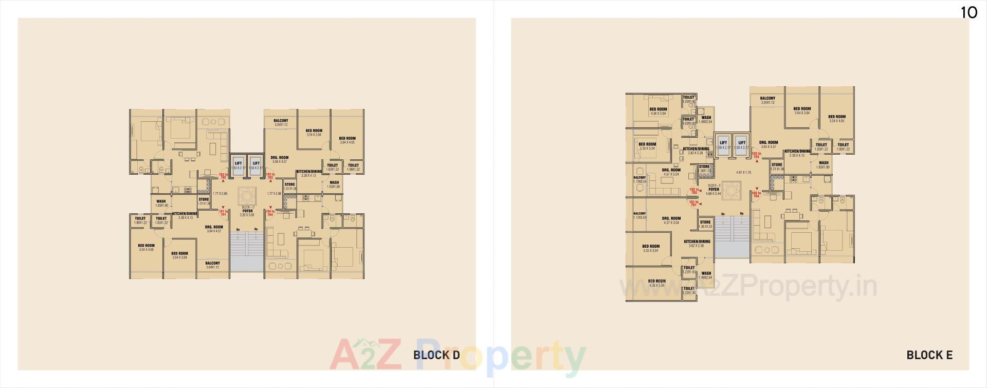 Layout of real estate project Crown 140 located at Chiloda, Ahmedabad, Gujarat