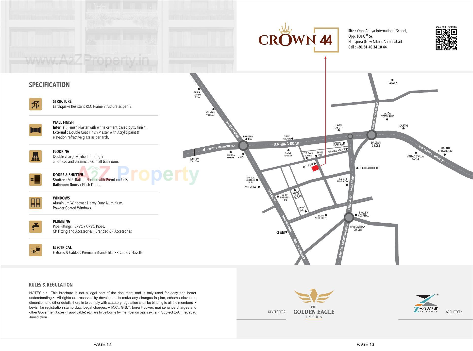  of real estate project Crown located at Ahmedabad, Ahmedabad, Gujarat