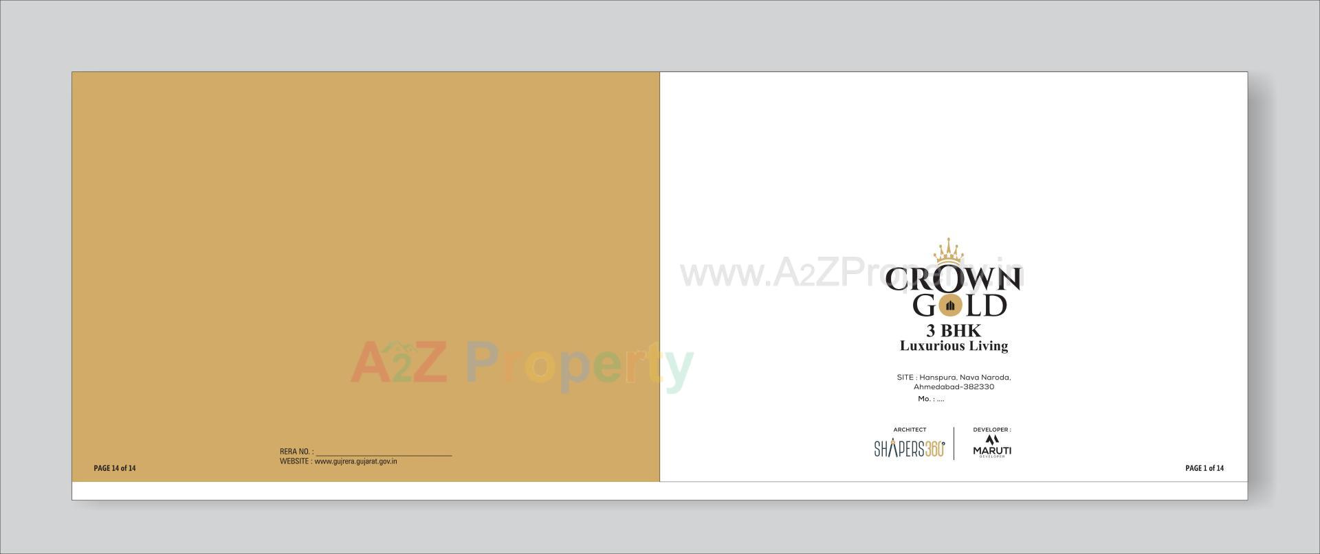  of real estate project Crown Gold located at Bilasiya, Ahmedabad, Gujarat