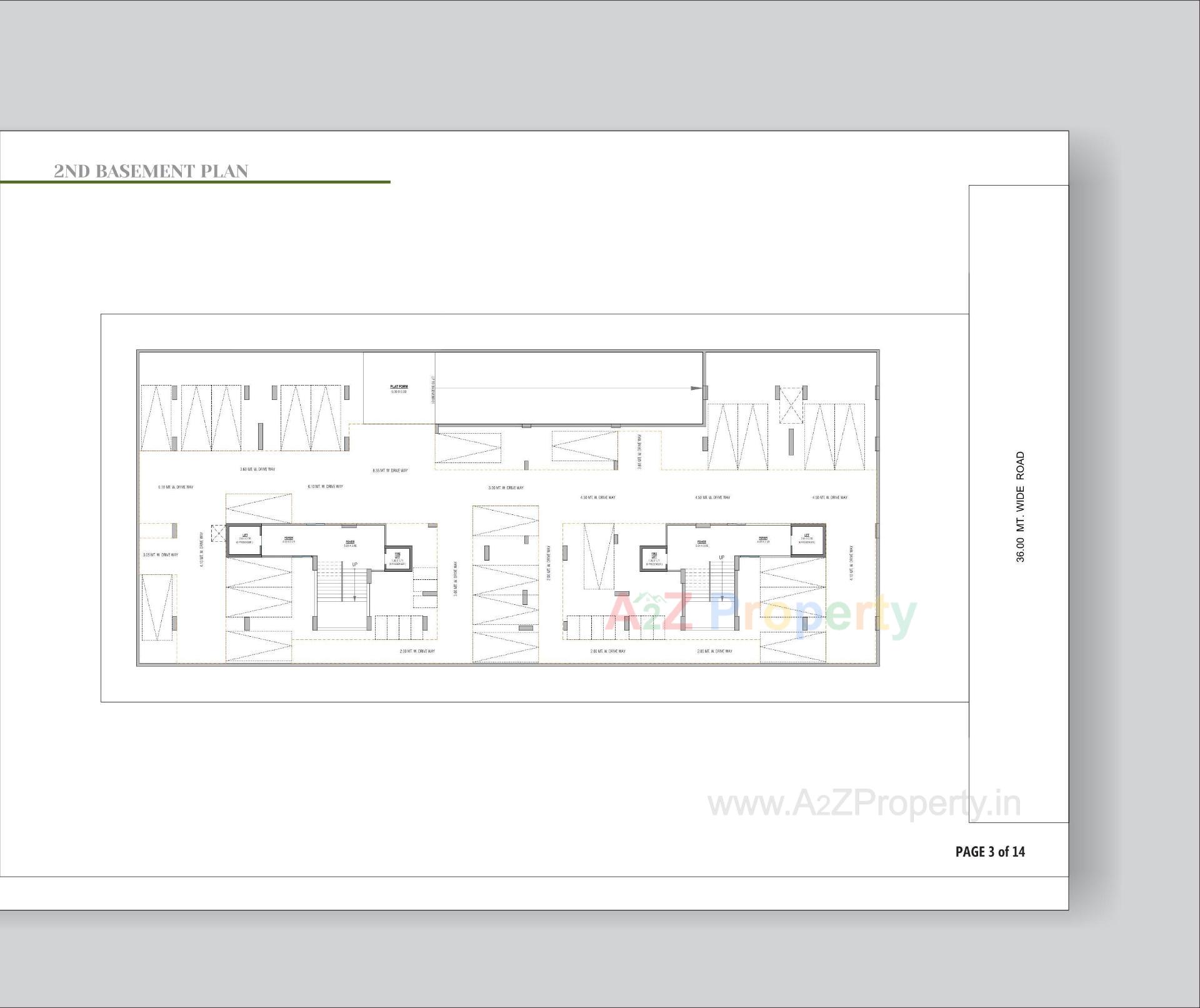 Layout of real estate project Crown Gold located at Bilasiya, Ahmedabad, Gujarat