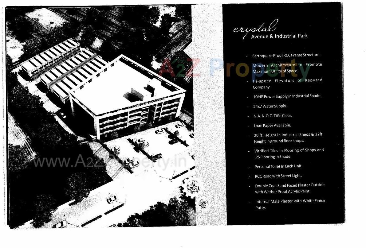  of real estate project Crystal Avenue Industrial Park located at Odhav, Ahmedabad, Gujarat