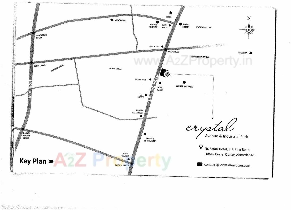  of real estate project Crystal Avenue Industrial Park located at Odhav, Ahmedabad, Gujarat