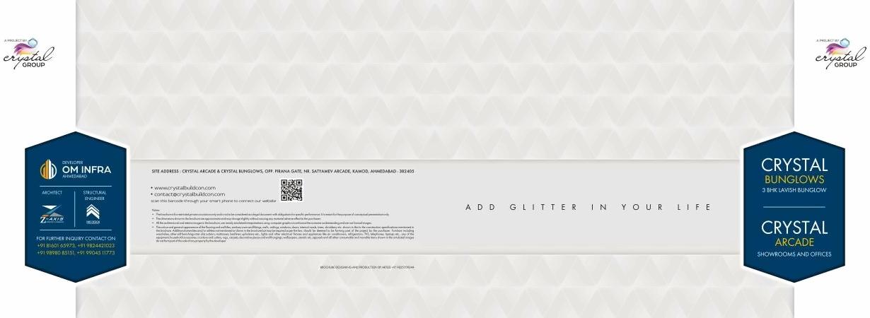  of real estate project Crystal Bunglows Crystal Arcade located at Kamod, Ahmedabad, Gujarat