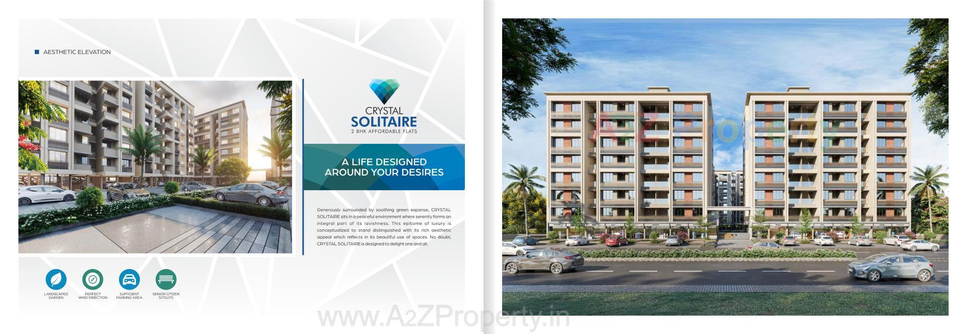  of real estate project Crystal Solitaire located at Vinzol, Ahmedabad, Gujarat