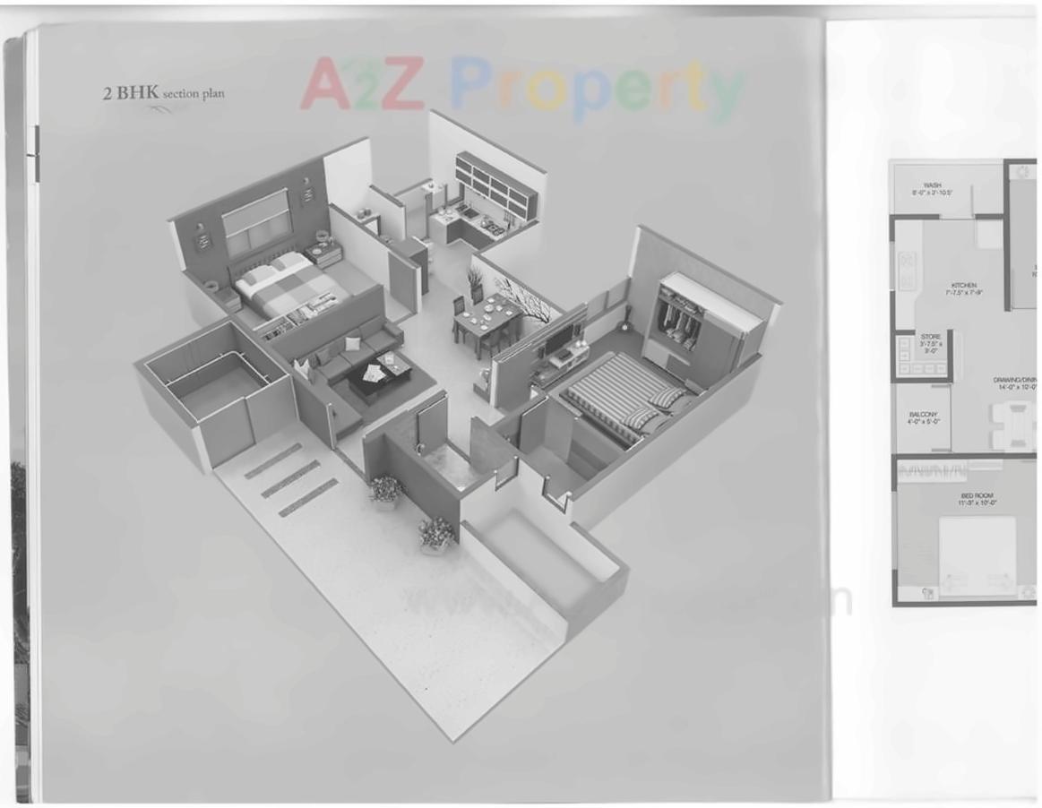 Layout of real estate project D M Pride located at Ghodasar, Ahmedabad, Gujarat