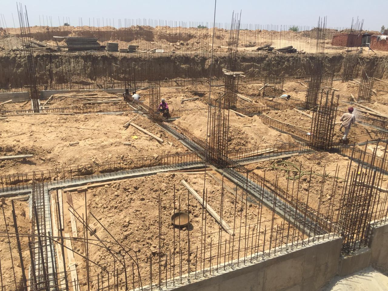 156698_const of real estate project Daffodils Tower located at Sanand, Ahmedabad, Gujarat