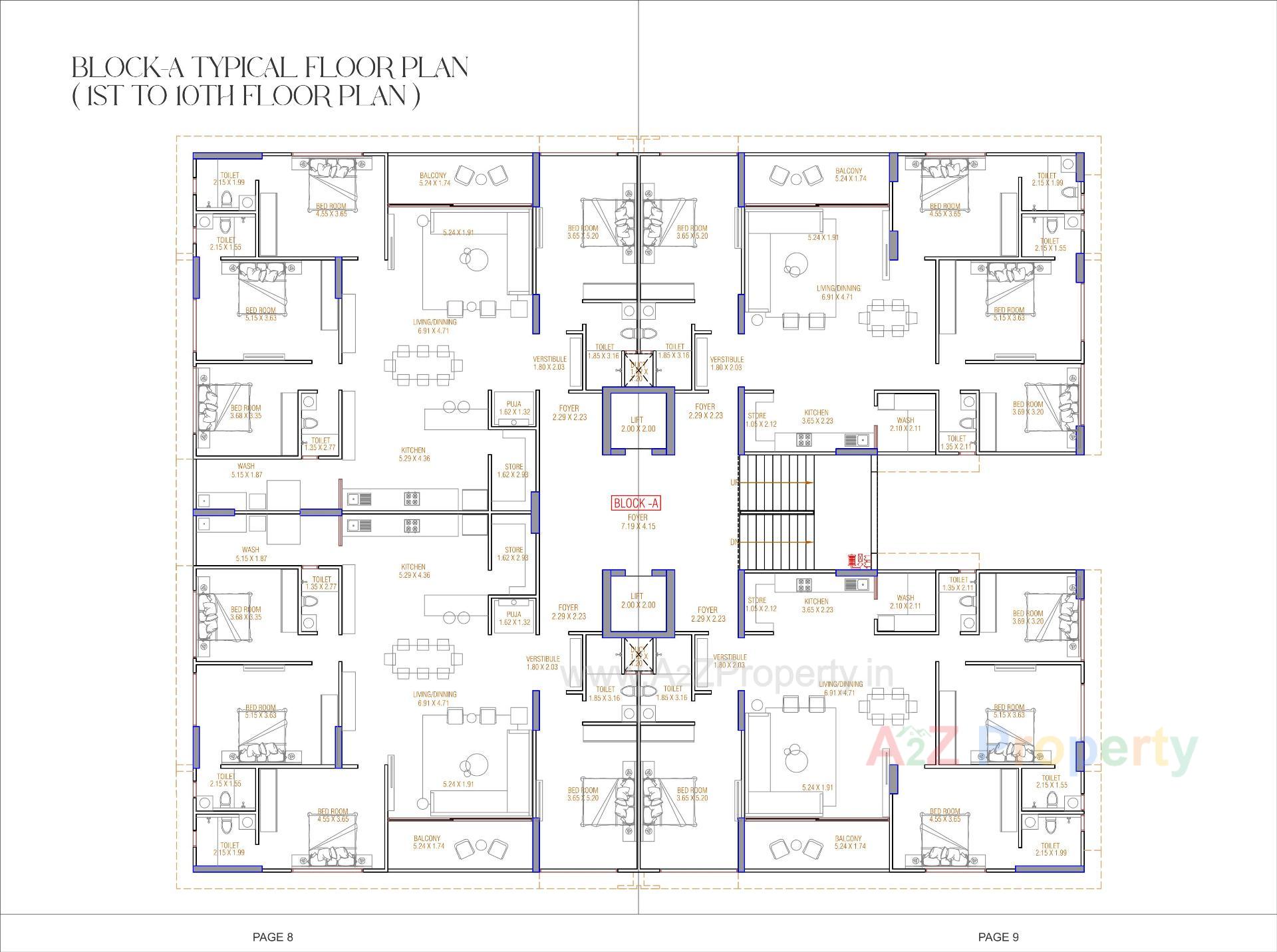 Layout of real estate project Dev Aamrakunj Platinum located at Chandkheda, Ahmedabad, Gujarat