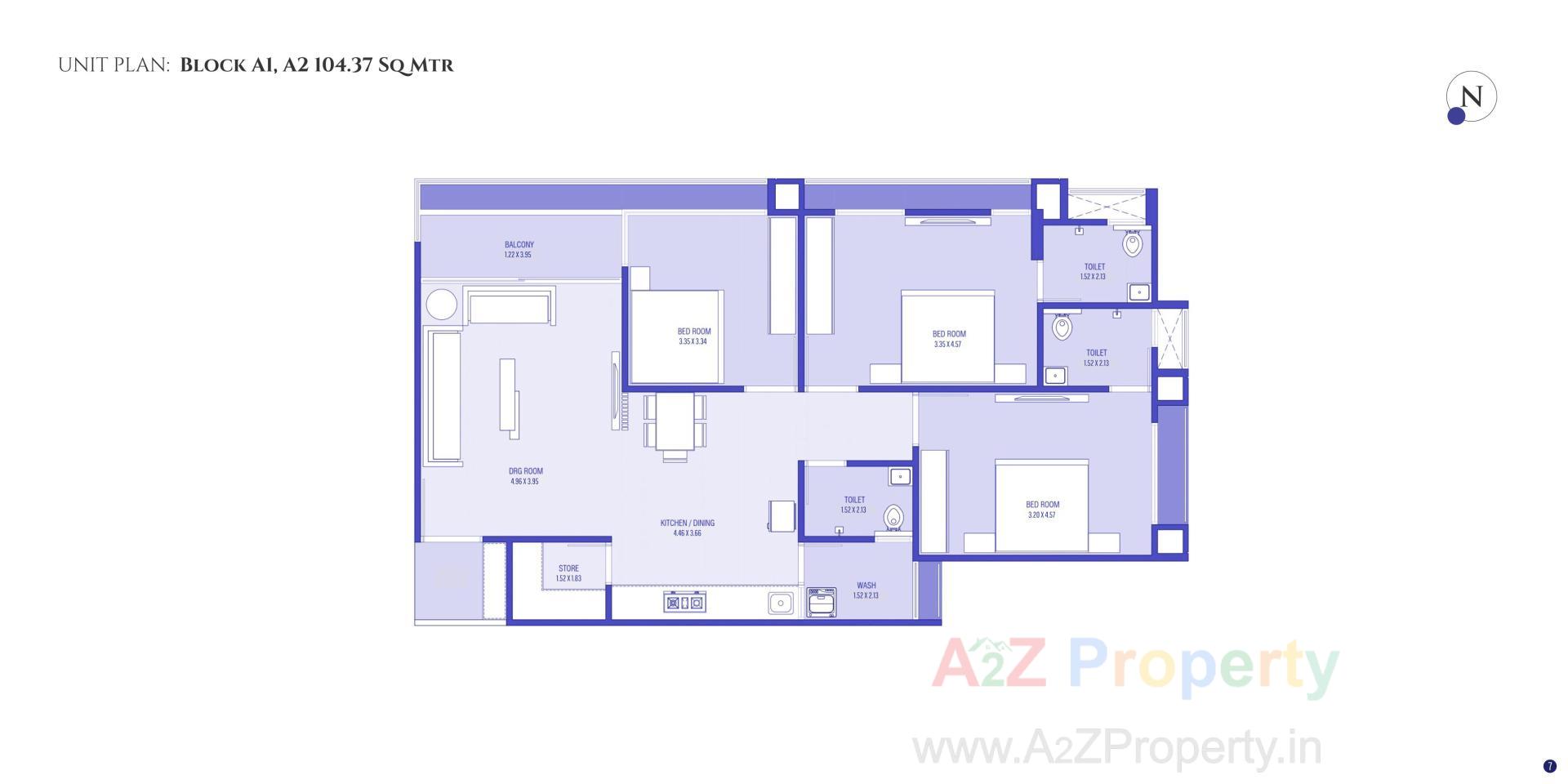 Layout of real estate project Dev Aashish Pride Plus located at Hanspura, Ahmedabad, Gujarat