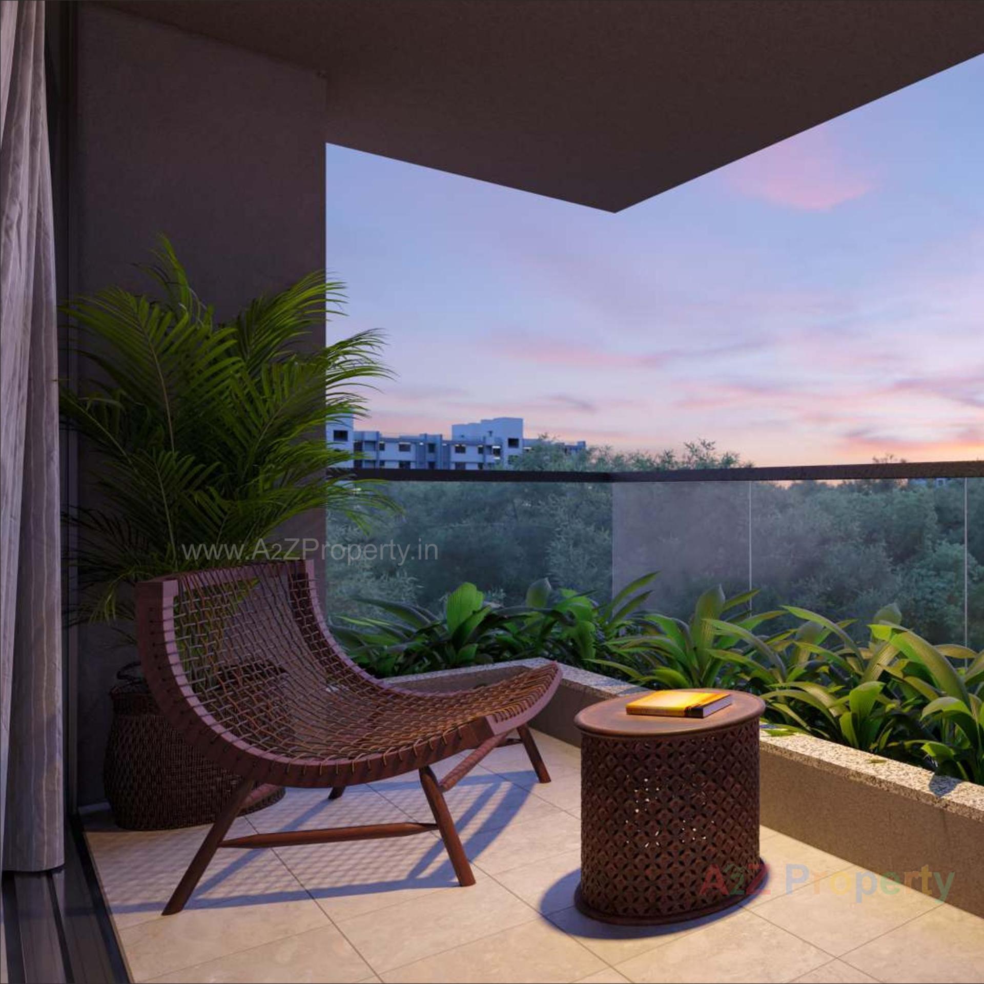 3D Elevation of real estate project Dev Aashish Z Plus located at Hanspura, Ahmedabad, Gujarat