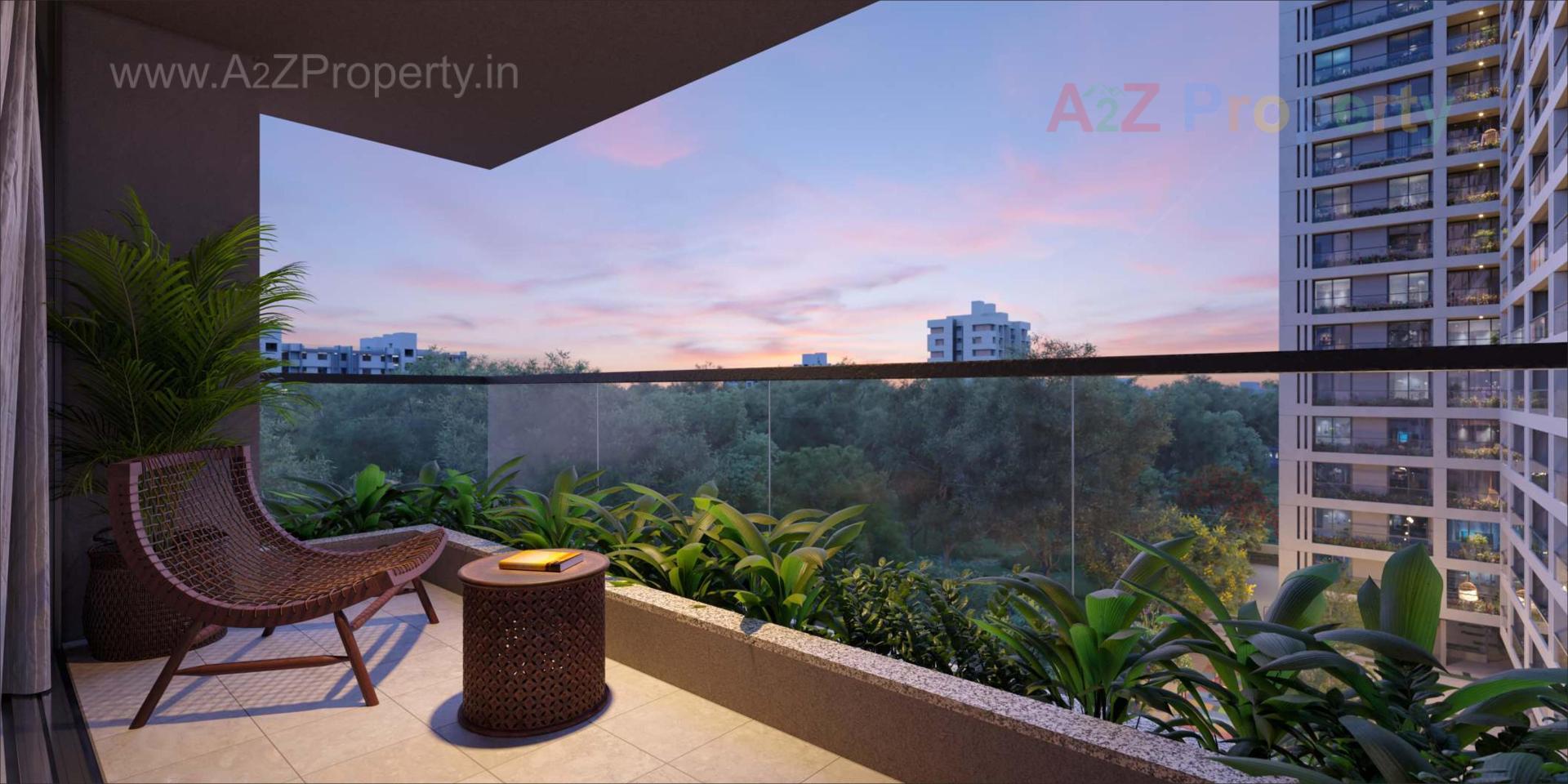 3D Elevation of real estate project Dev Aashish Z Plus located at Hanspura, Ahmedabad, Gujarat