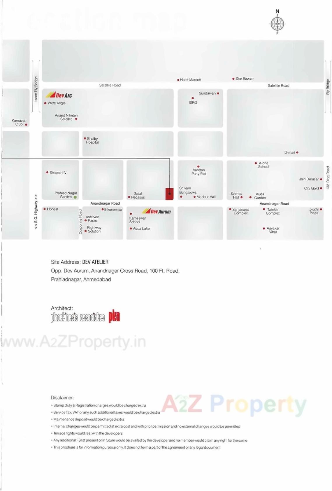  of real estate project Dev Atelier located at Vejalpur, Ahmedabad, Gujarat