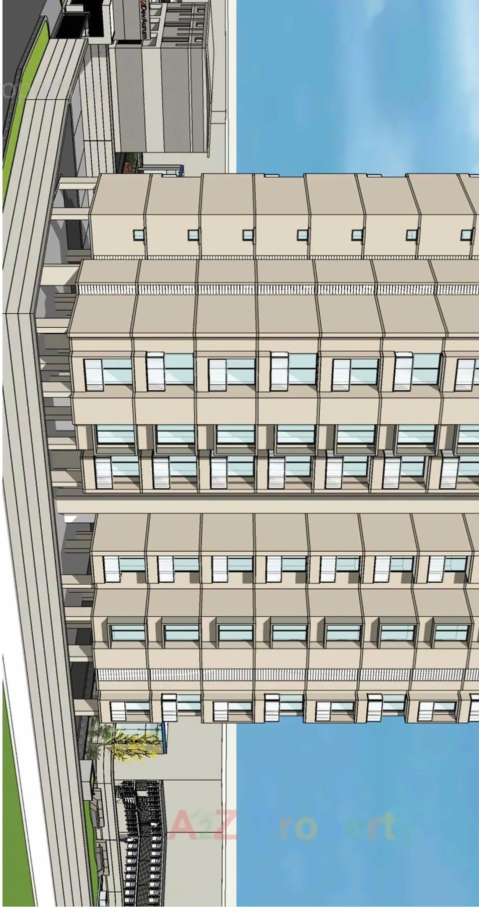 Layout of real estate project Dev Aurum located at Vejalpur, Ahmedabad, Gujarat
