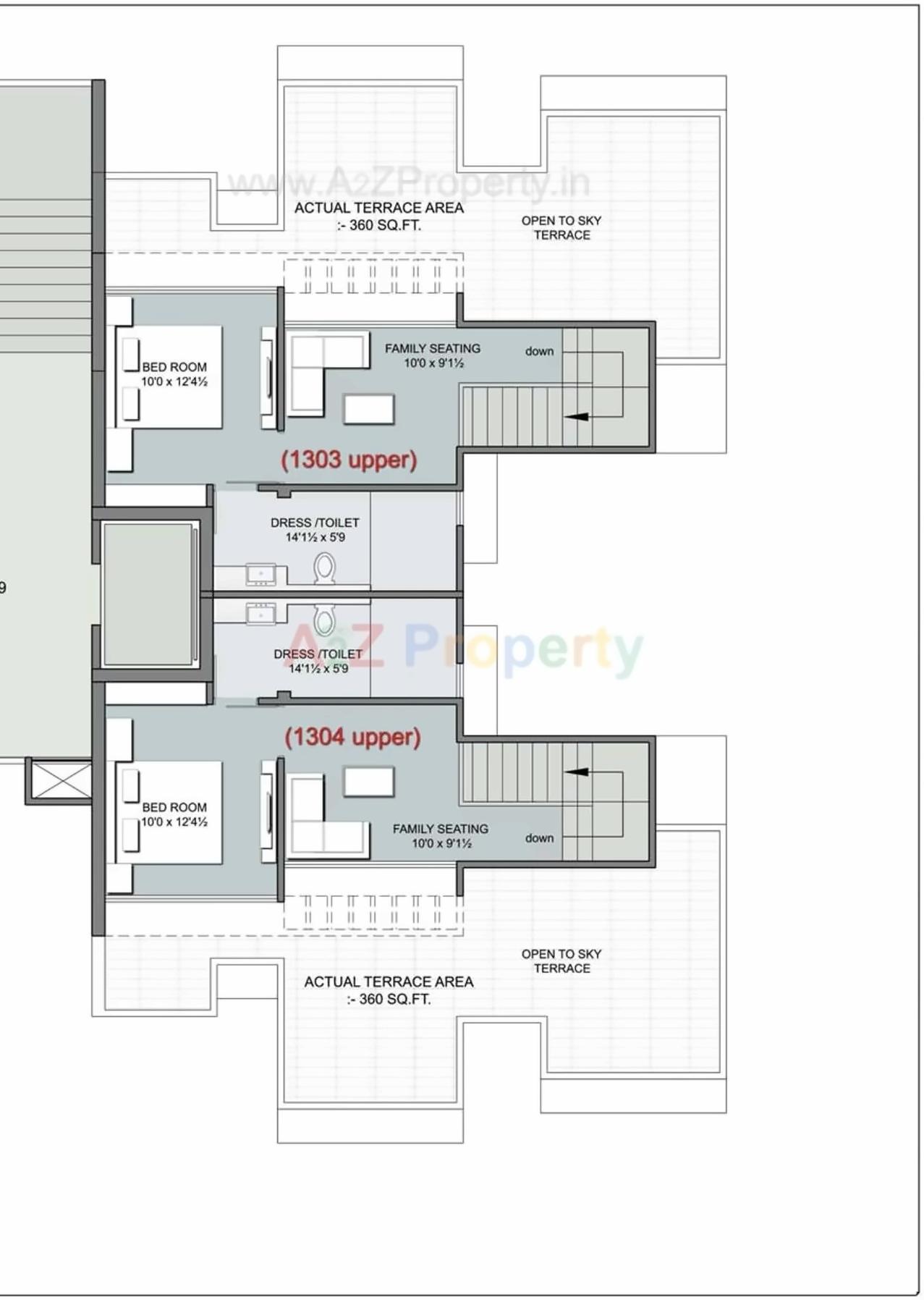 Layout of real estate project Dev Aurum located at Vejalpur, Ahmedabad, Gujarat