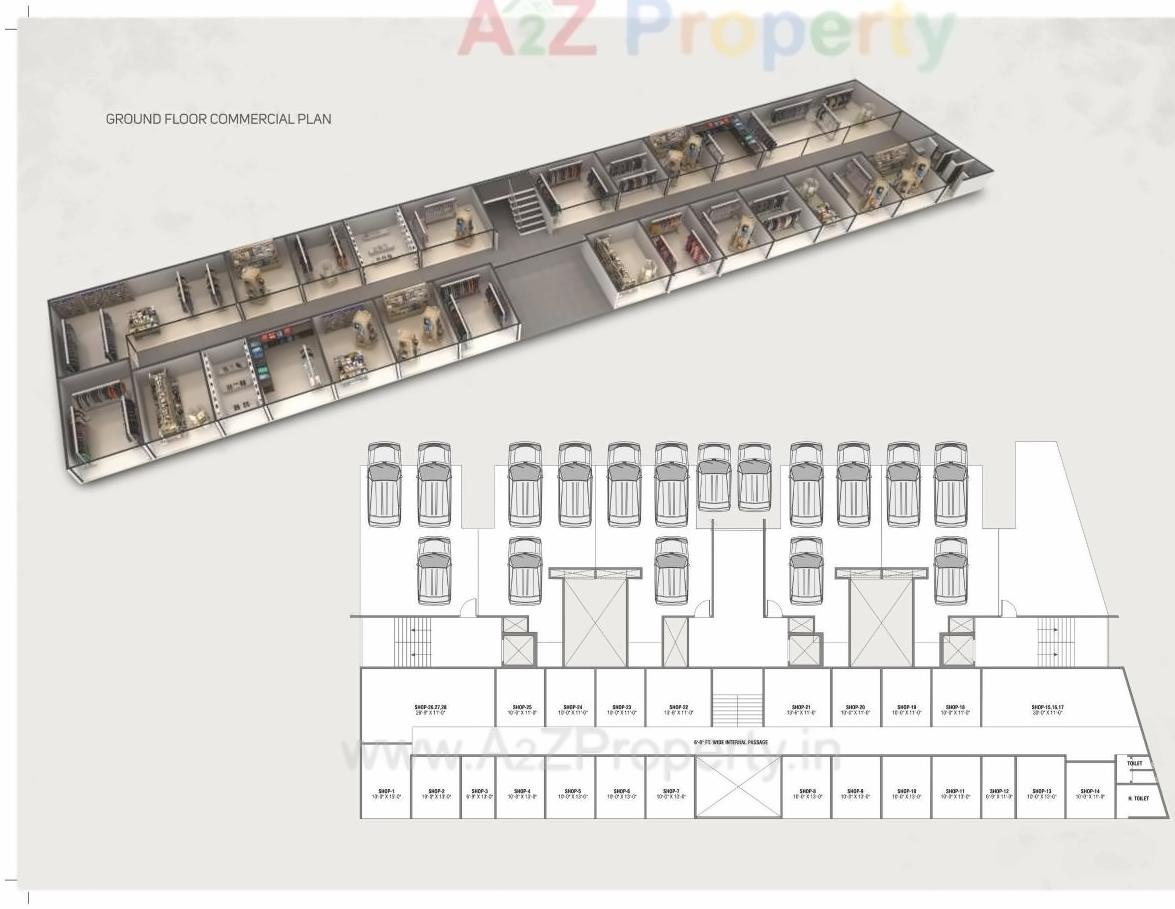 Layout of real estate project Dev Home Town located at Ahmedabad, Ahmedabad, Gujarat