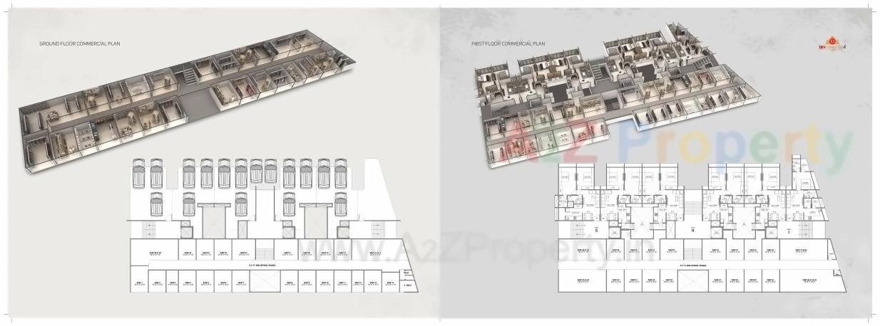 Layout of real estate project Dev Home Town located at Ahmedabad, Ahmedabad, Gujarat