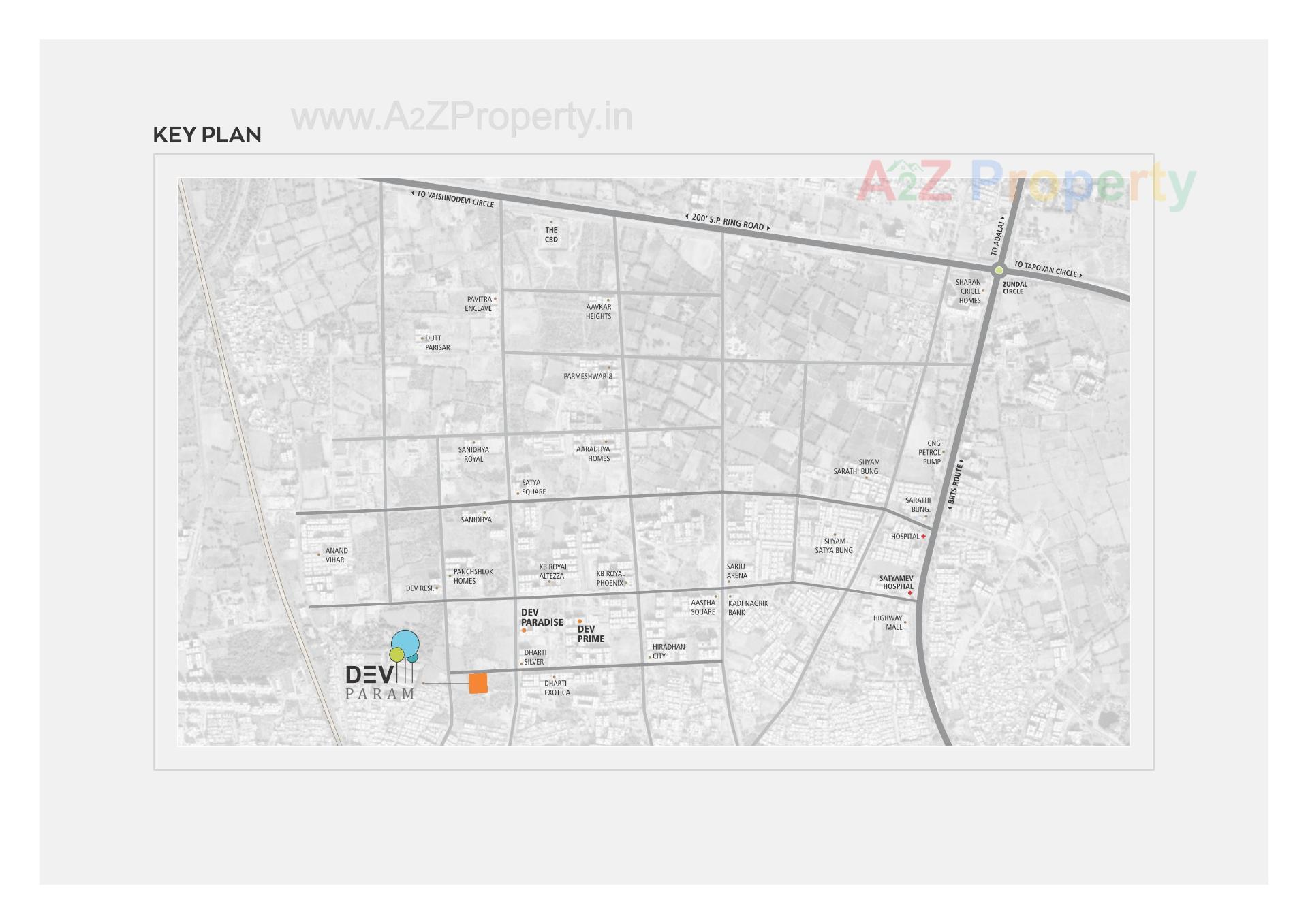  of real estate project Dev Param located at Zundal, Ahmedabad, Gujarat