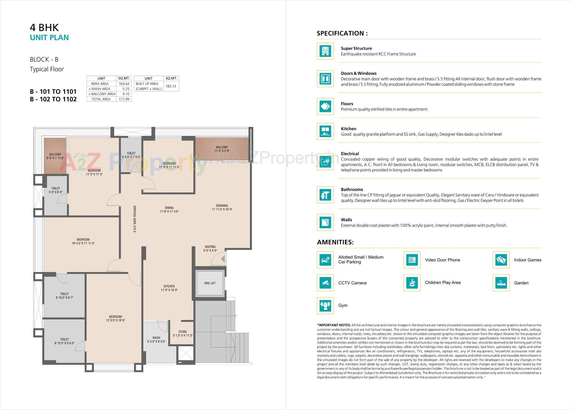 Layout of real estate project Dev Pristine located at Ahmedabad, Ahmedabad, Gujarat