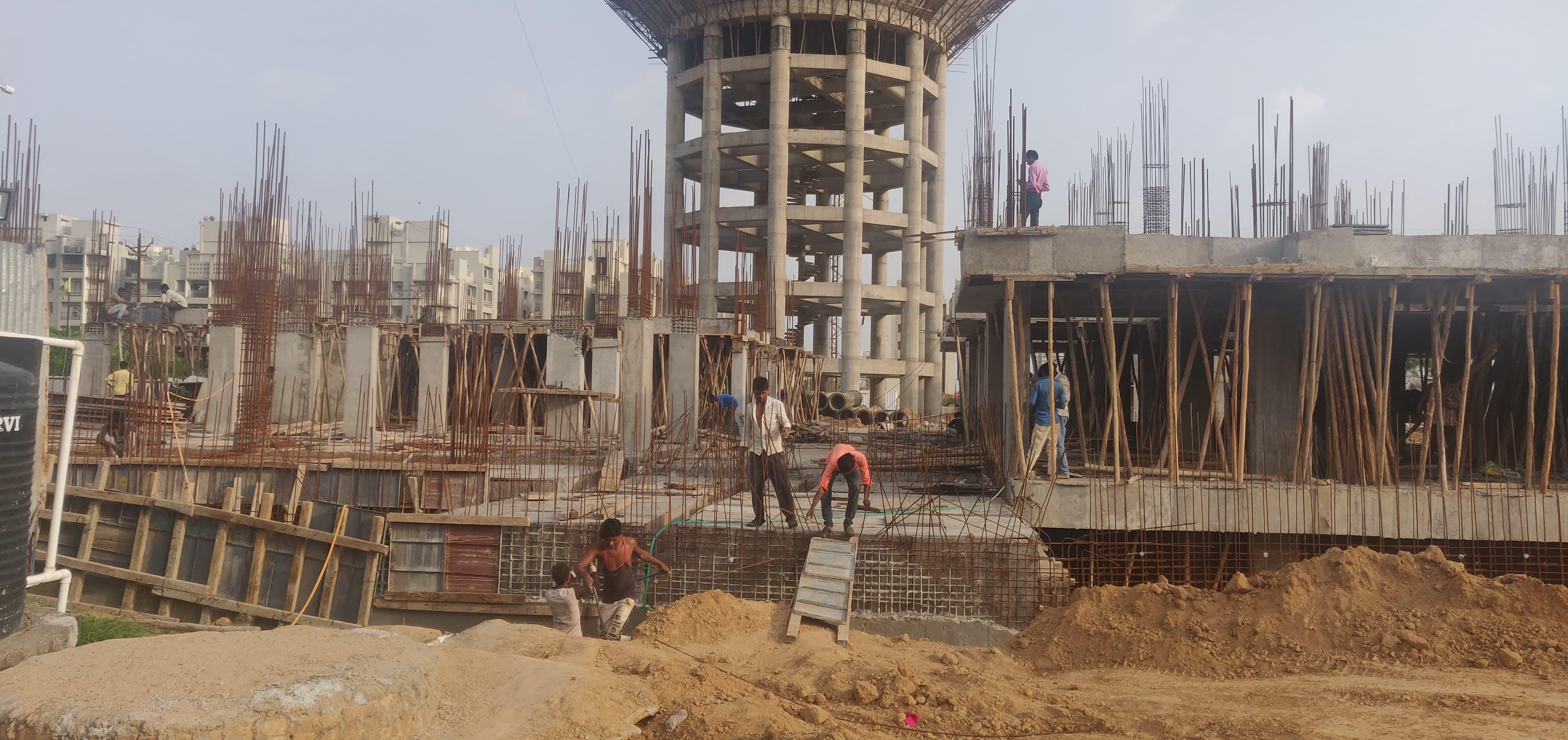 193828_const of real estate project Dev Residency located at Tragad, Ahmedabad, Gujarat