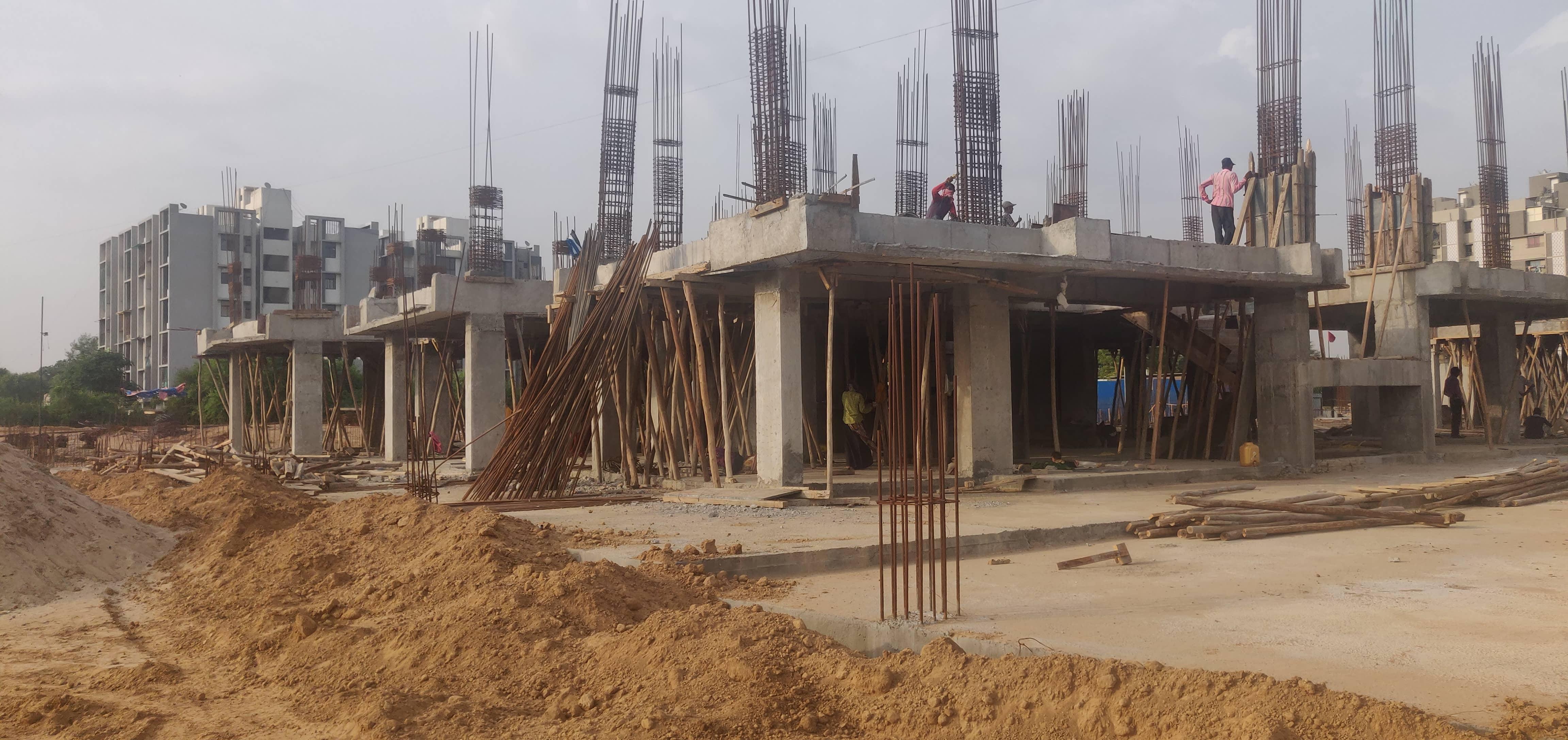 193830_const of real estate project Dev Residency located at Tragad, Ahmedabad, Gujarat