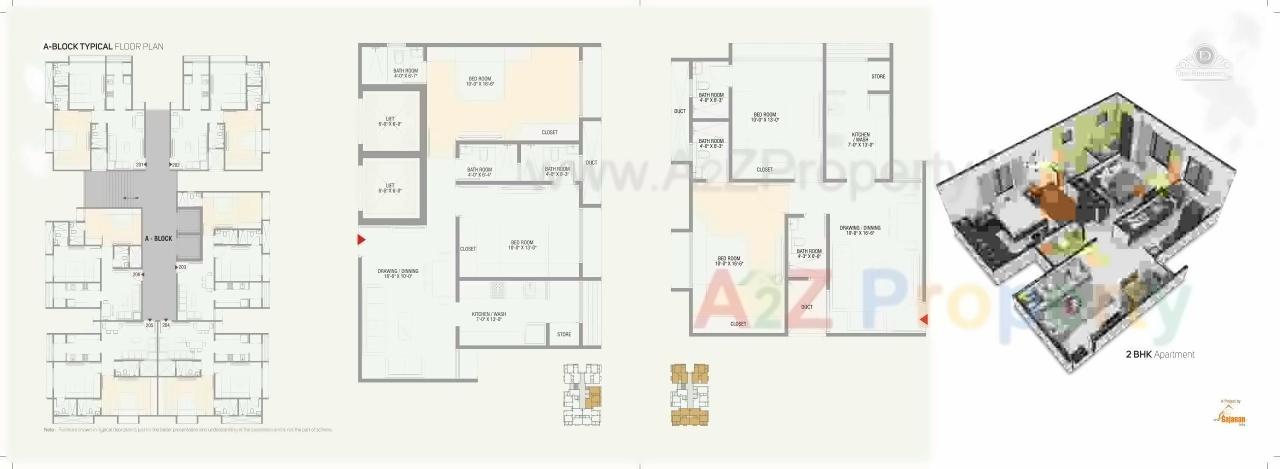 Layout of real estate project Dev Residency located at Tragad, Ahmedabad, Gujarat