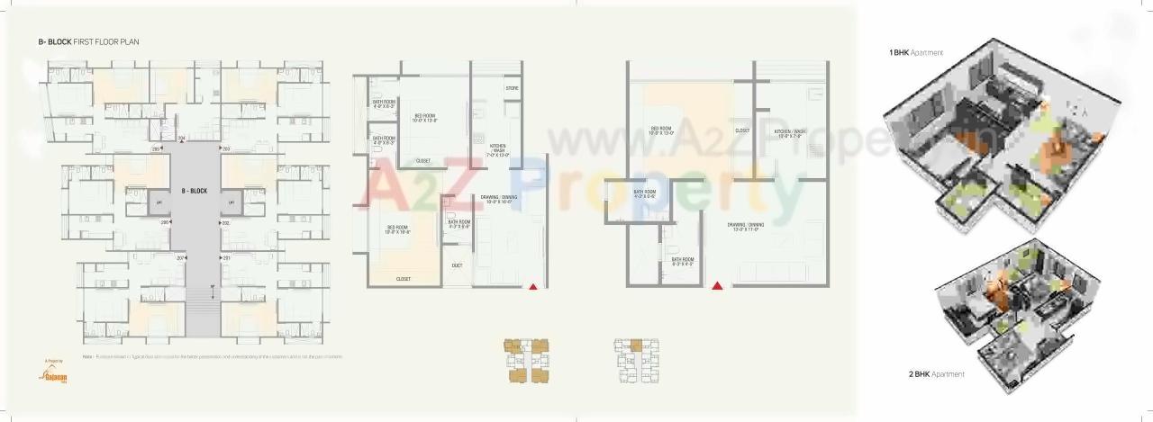 Layout of real estate project Dev Residency located at Tragad, Ahmedabad, Gujarat