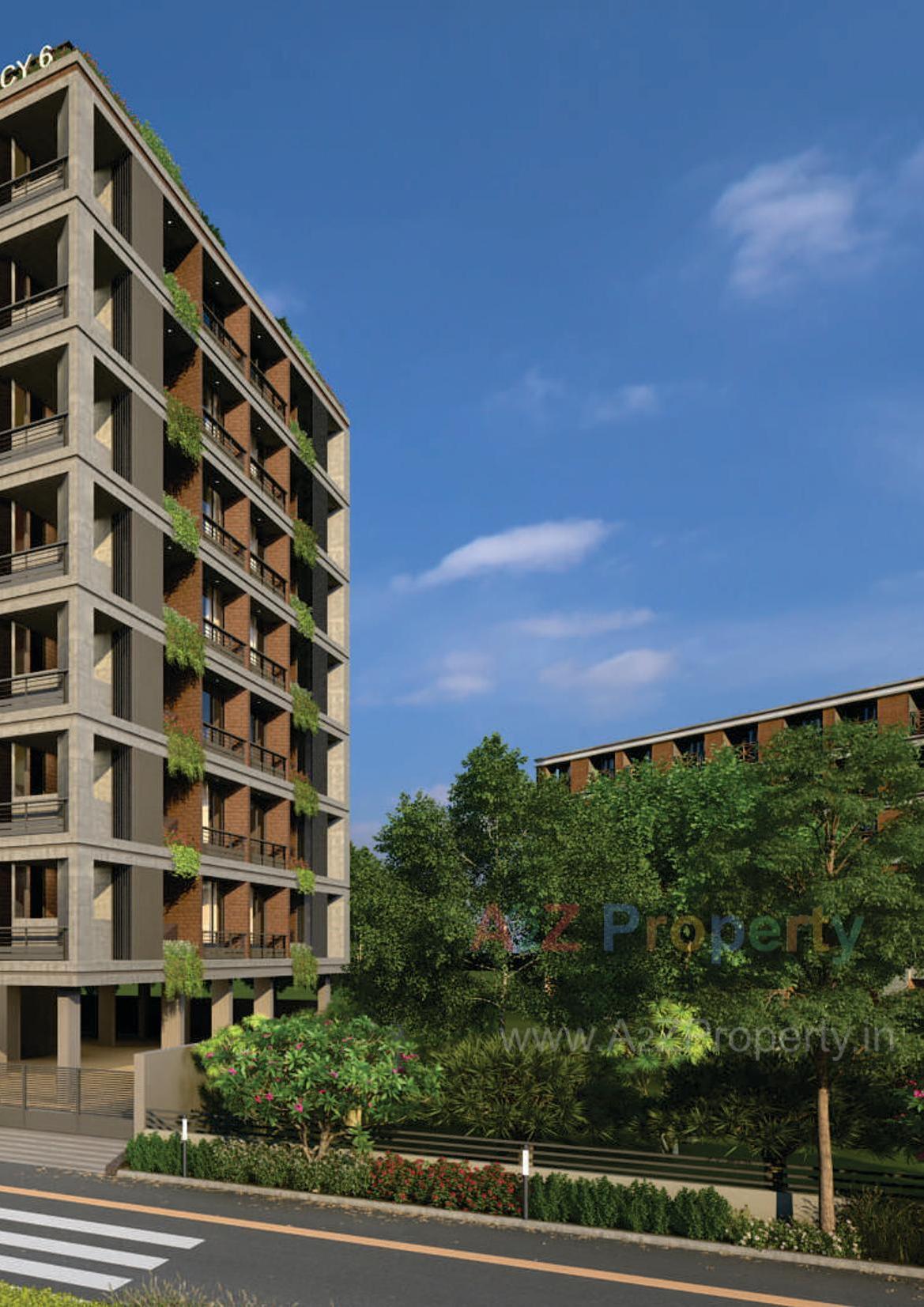 3D Elevation of real estate project Dev Residency located at Ahmedabad, Ahmedabad, Gujarat